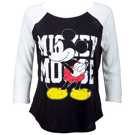 mickey mouse t shirt for ladies|mickey mouse on a black t shirt.